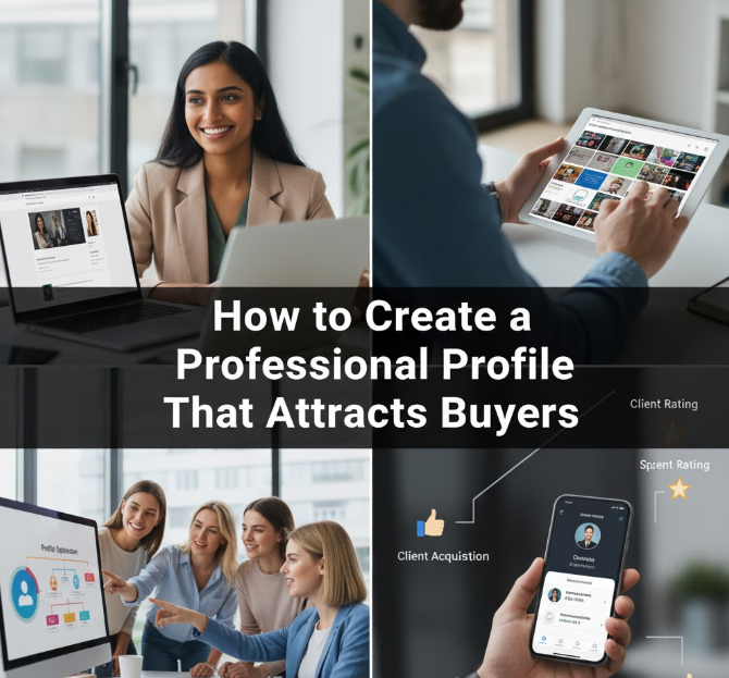 How to Create a Professional Profile That Attracts Buyers