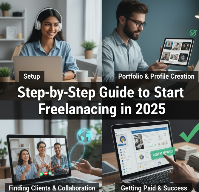 Step-by-Step Guide to Start Freelancing in 2025