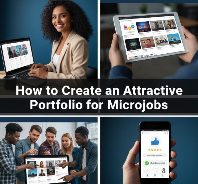 How to Create an Attractive Portfolio for Microjobs